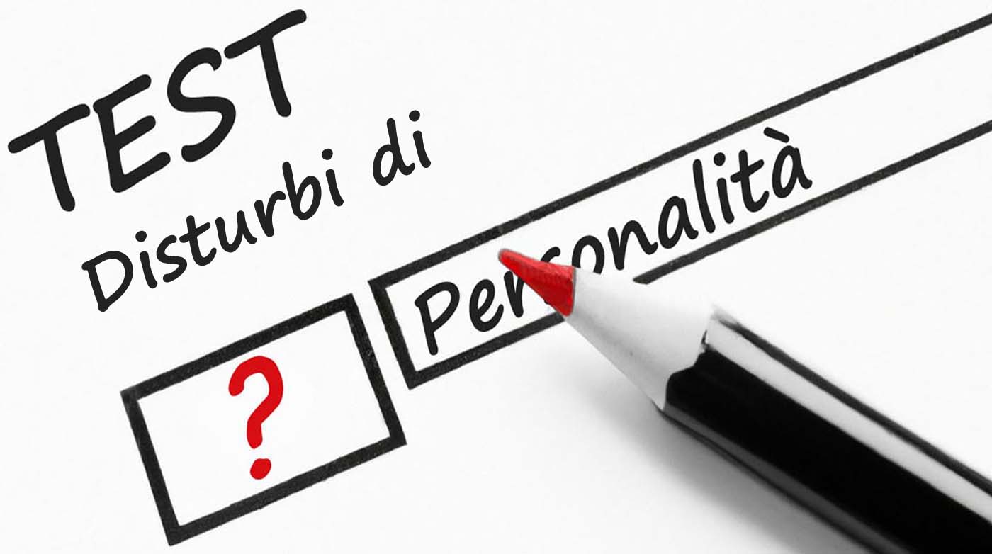 Immagine test disturbi di personalità