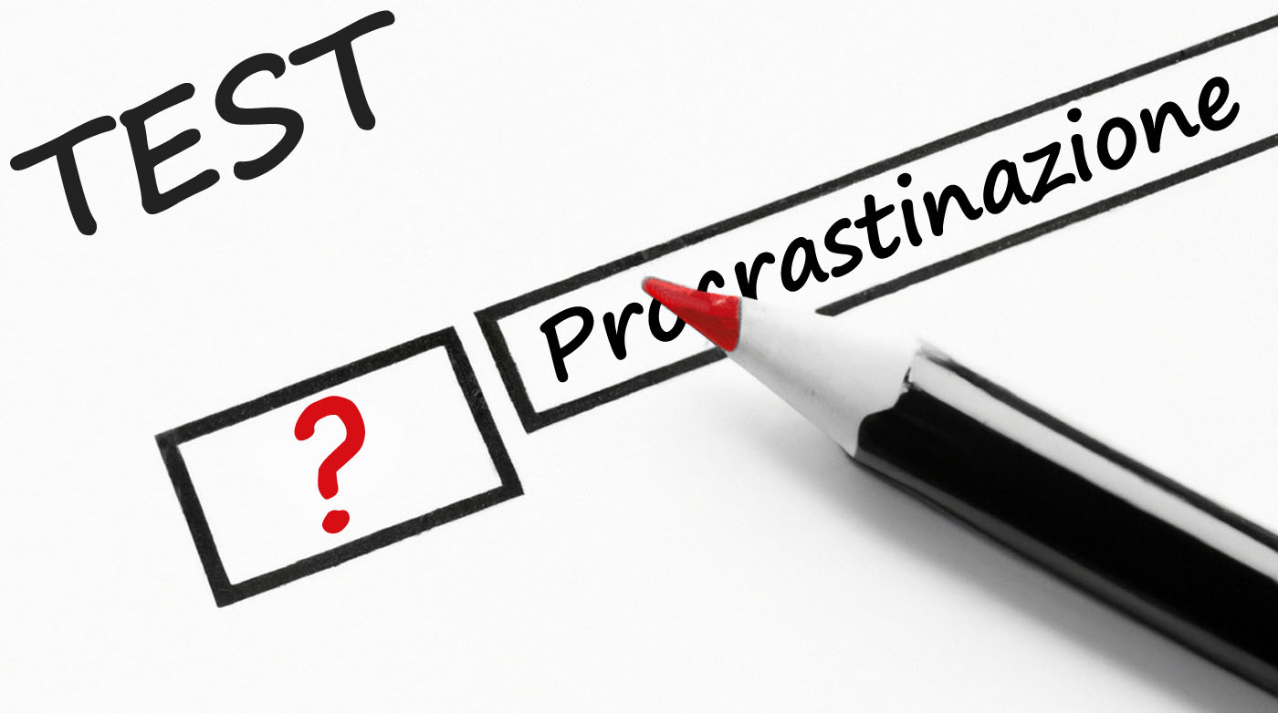 Immagine test procrastinazione