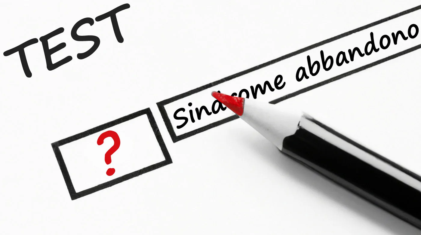 Test sindrome dell'abbandono online
